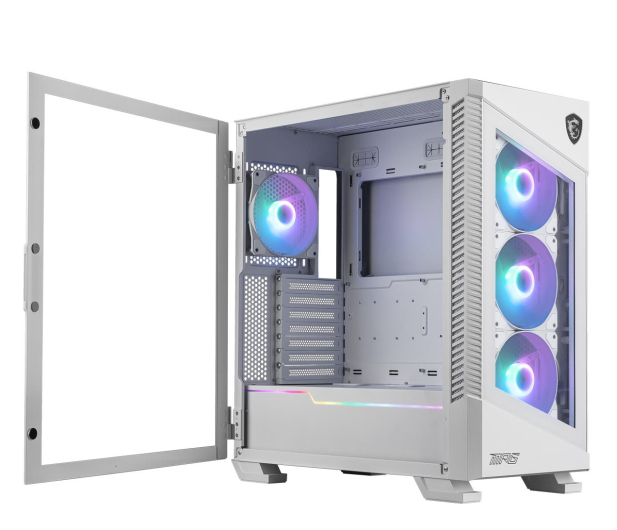 MSI Obudowa MPG VELOX 100R White Szkło hartowane MPG VELOX 100R WHITE - 1182057 - zdjęcie 3